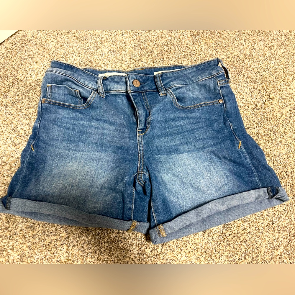 Pilcro and the Letterpress from Anthropologie Jean Shorts